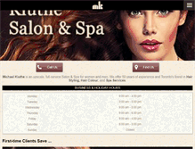 Tablet Screenshot of michaelkluthe.com